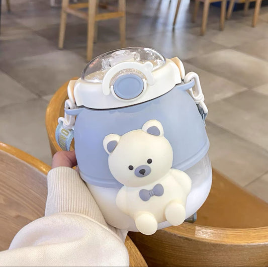 Cute Bottle with Bear Design