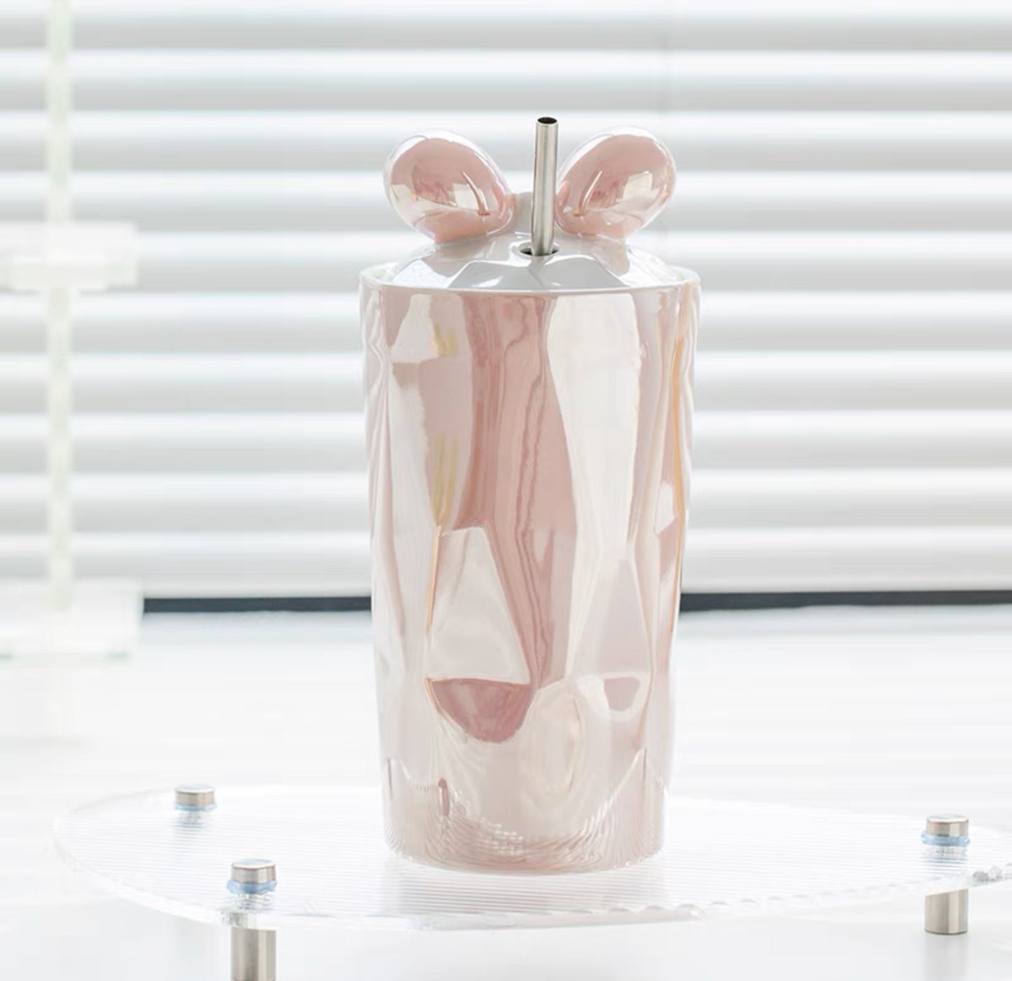 Pink Ribbon Mug