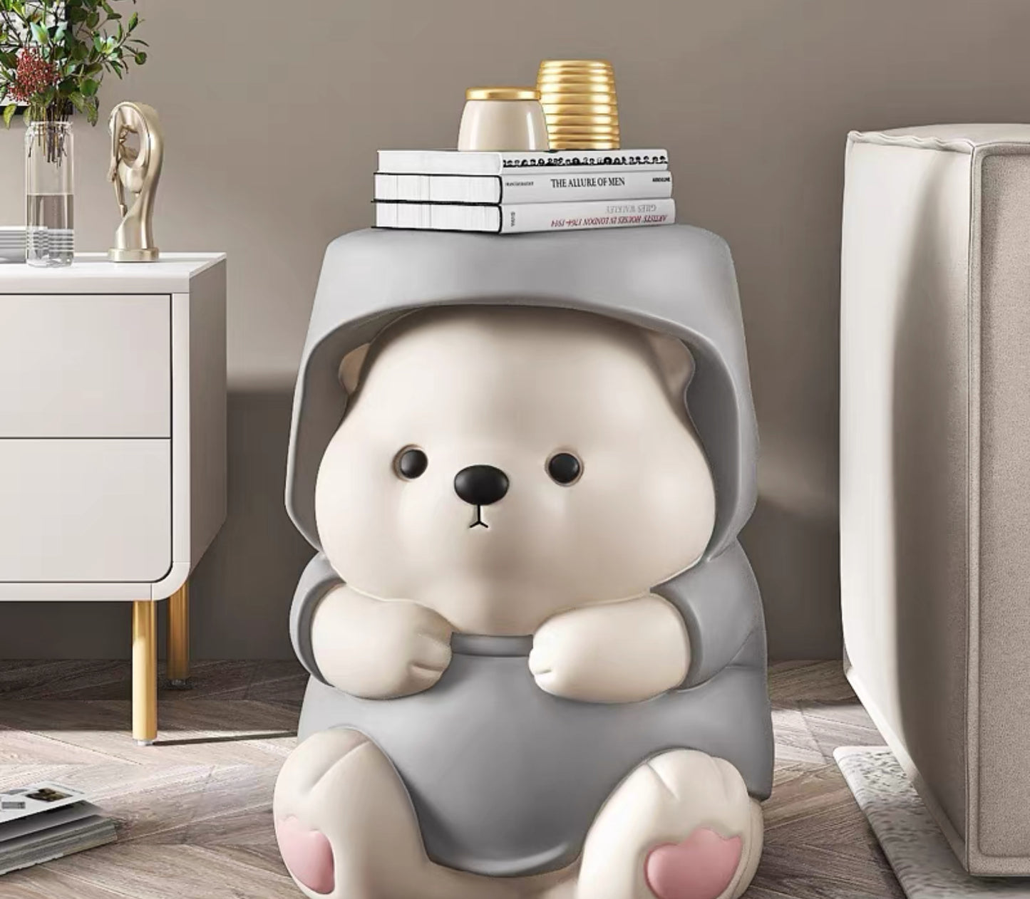Cute bear Seat or Side Table