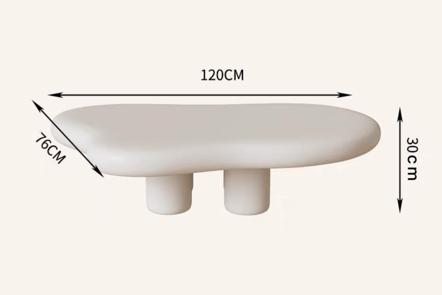 Cloud Coffe Table (120cm)